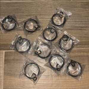 10 Pottery Barn Quiet-Glide Double Round Curtain Rings